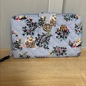 Vera Bradley Hedgehog Wild turn lock wallet
